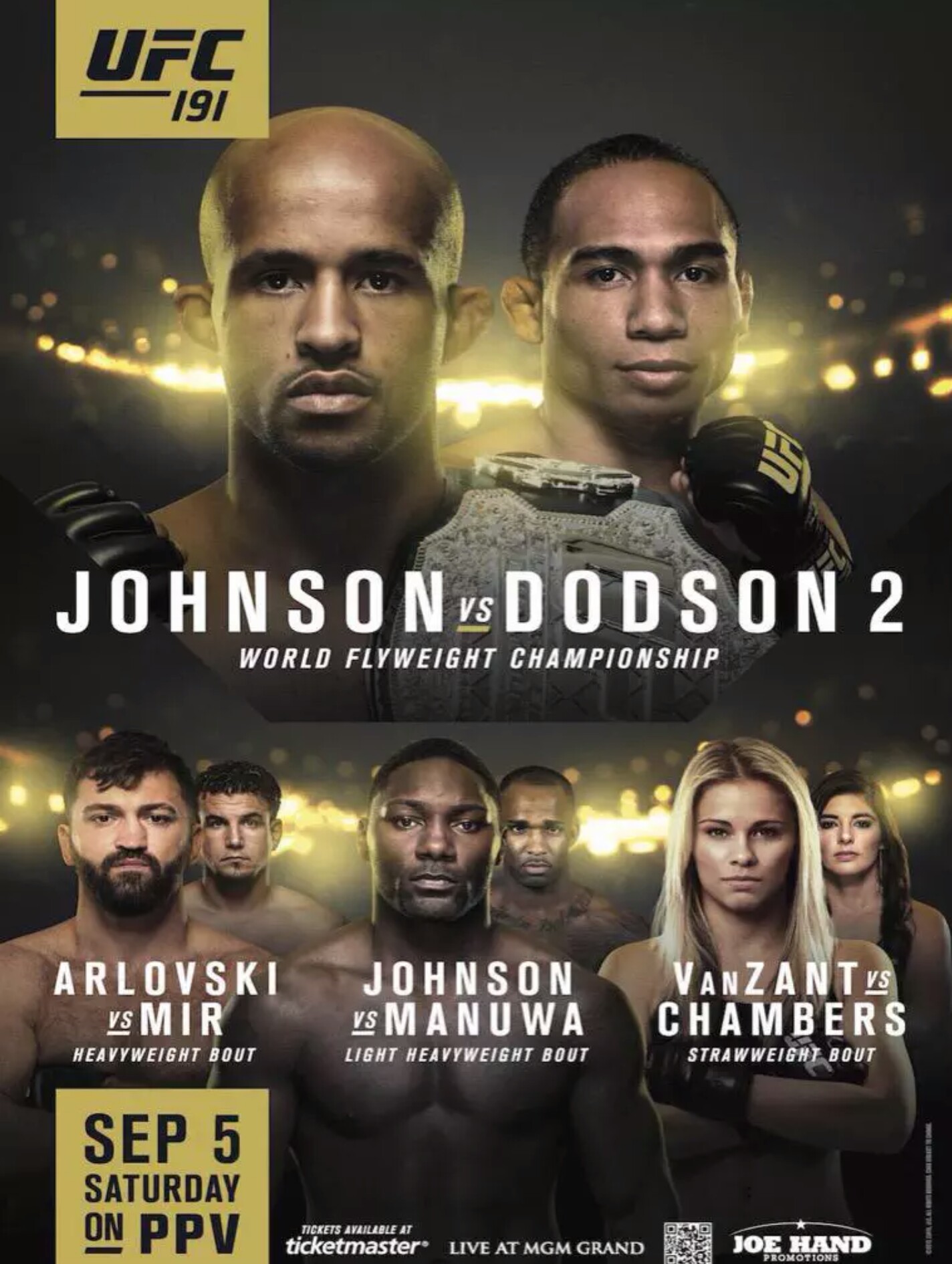 UFC 191: Johnson Vs Dodson 2 cały film CDA